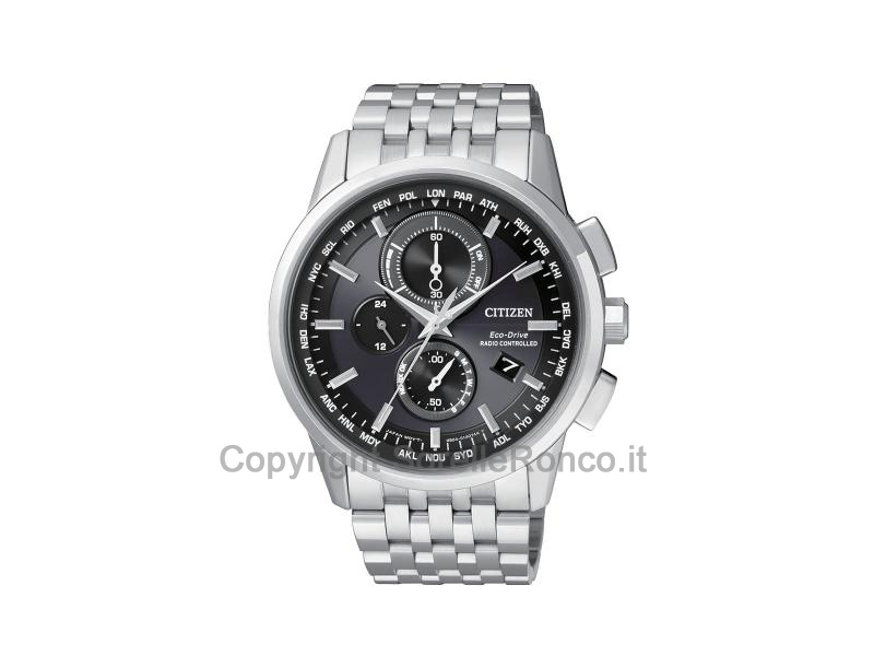 CITIZEN RADIOCONTROLLATO ACCIAO 45 MM